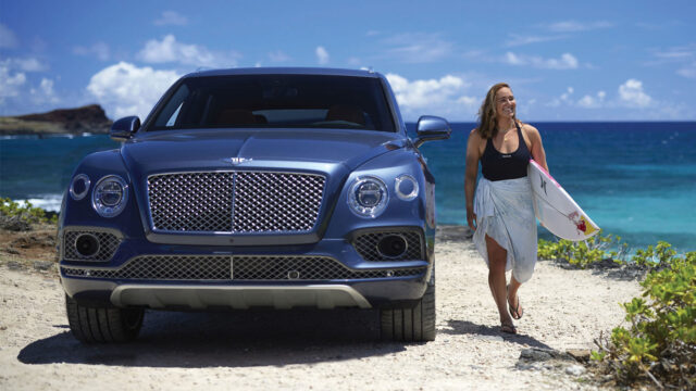 Bentley Motors and Carissa Moore x Lei Culture Bentley Motors and Carissa Moore x Lei Culture